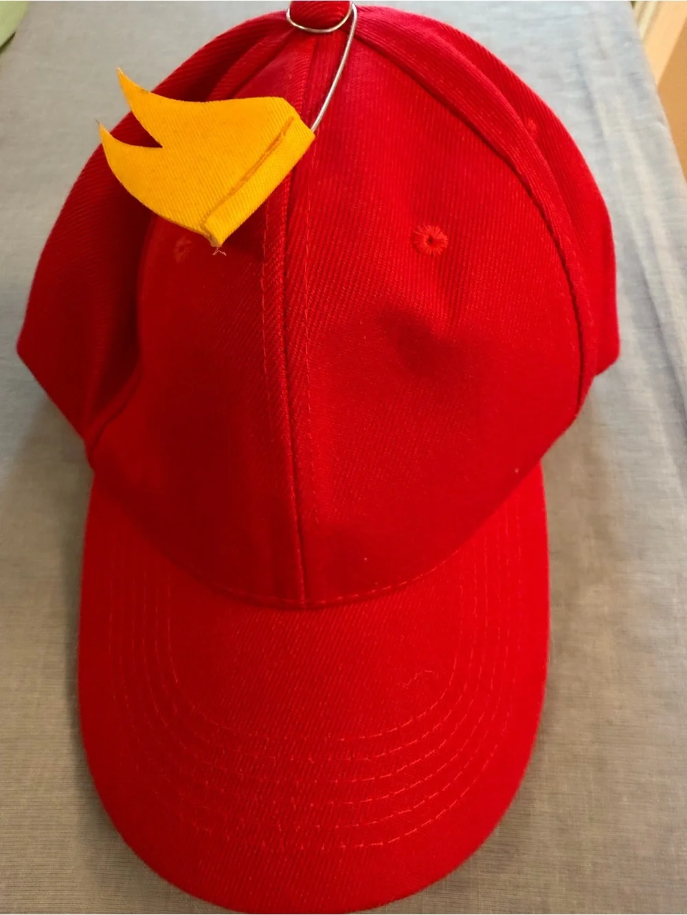 Tweedle Dee - Dum Yellow Red Character Costume Top and hat